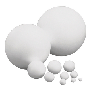 Boule en polystyrene<br />18 cm, 2 parties