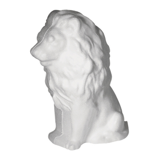 Lion en polystyrene<br />16 cm