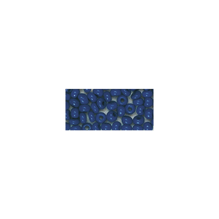 Rocailles. 2 mm ø. opaques<br />bleu fonce