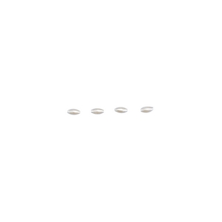 Perles Olives, 6x3 mm<br />blanc