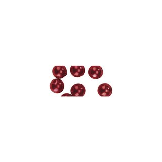 Perles en cire, 6mm ø<br />rouge, 