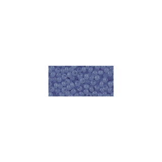 Rocailles, 2,6 mm ø, albâtres<br />bleu moyen