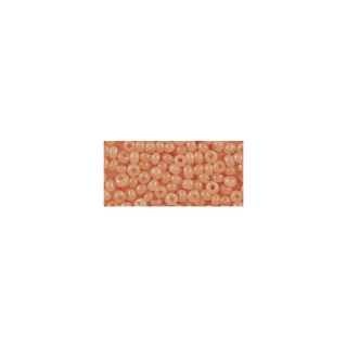 Rocailles, 2,6 mm ø, albâtres<br />orange
