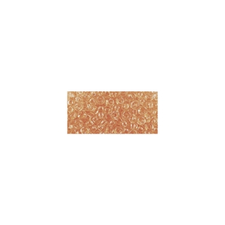 Rocailles, transparentes, 2,6 mm ø<br />orange