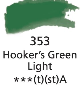 Aquarelles Extra-Fines Artist's<br />Hookers Green Light (A)