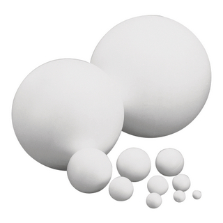 Boules en polystyrene, 1 pièce 6 cm ø