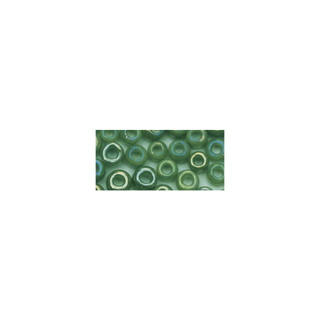 Rocailles. 2 mm ø. opaques lustre vert