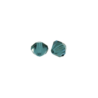 Perles cristal Swarovski 3 mm bte. de 50 pces turquoise d`Inde