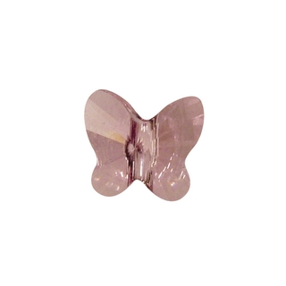 Swarovski Perle cristal Papillon 8 mm rose chiffon