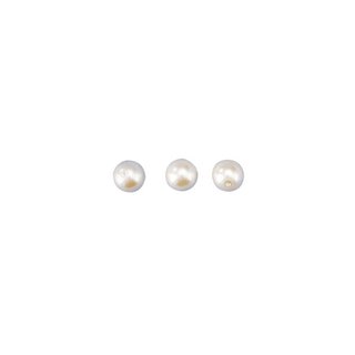 Perles en cire de culture 12 mm ø blanc