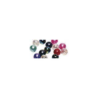 Perles en cire, 3mm ø assorties,