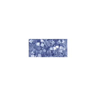 Chevilles en verre, transparent, 2x2 mm bleu moyen
