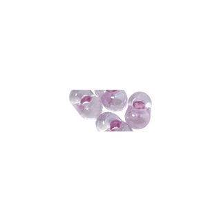 Rocailles papillon, 2x4 mm lilas