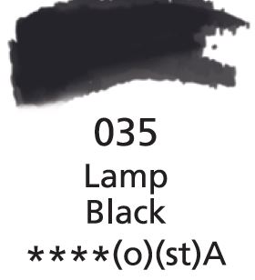 Aquarelles Extra-Fines Artist's Lamp Black (A)
