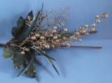Bouquet de baies, 32 cm,or
